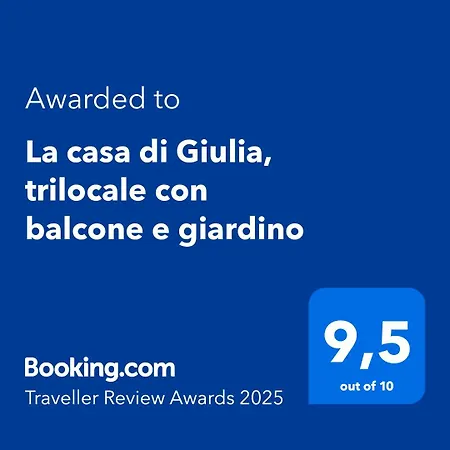 La Casa Di Giulia, Trilocale Con Balcone E Giardino Апартаменты *